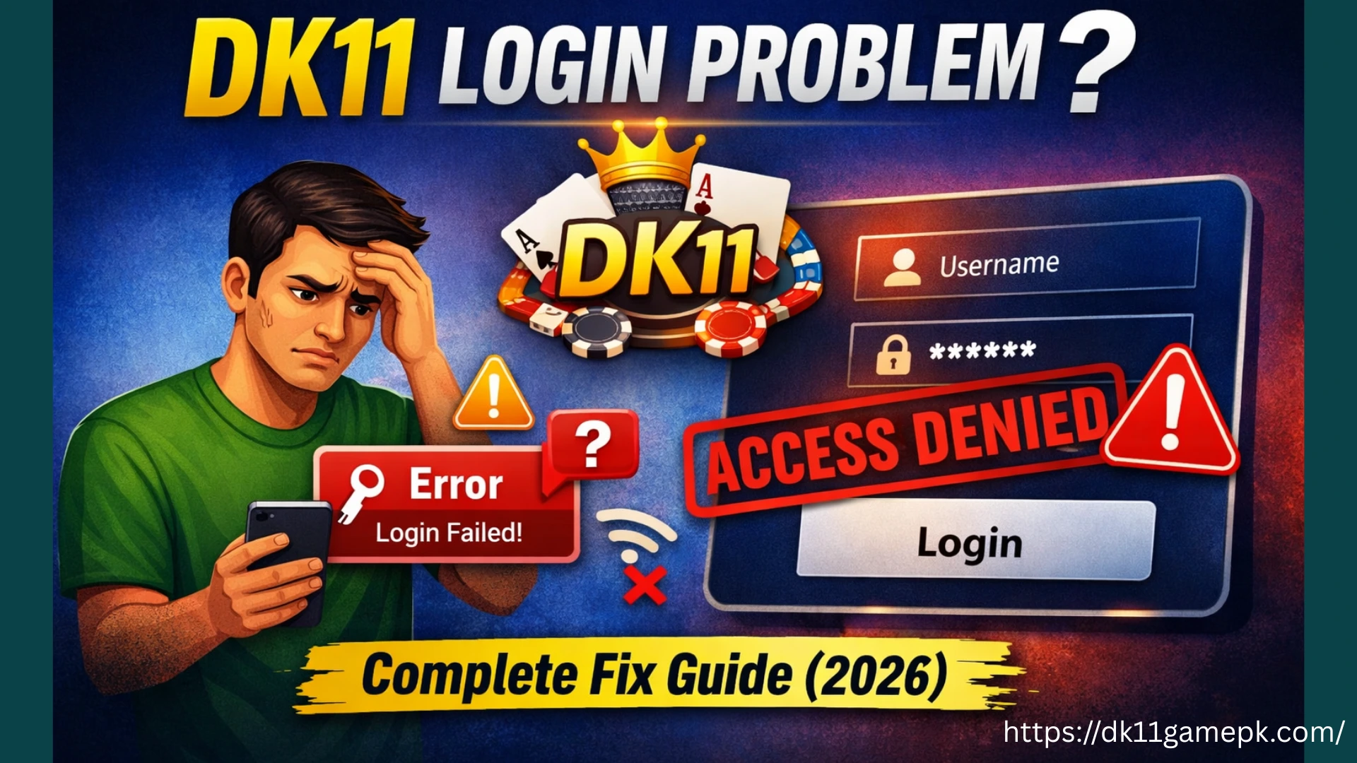 DK11 Login Problem