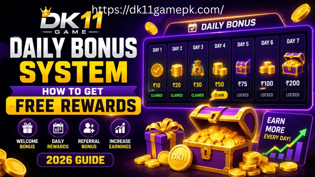 DK11 Game Daily Bonus